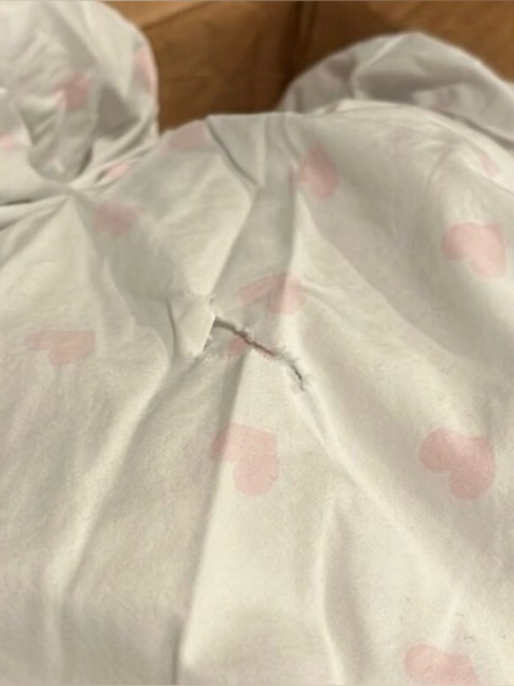 Pottery barn kids, 7 piece bed set girls/ toddler/ Heart Sheet Set & Pillowcases - Picture 4 of 4